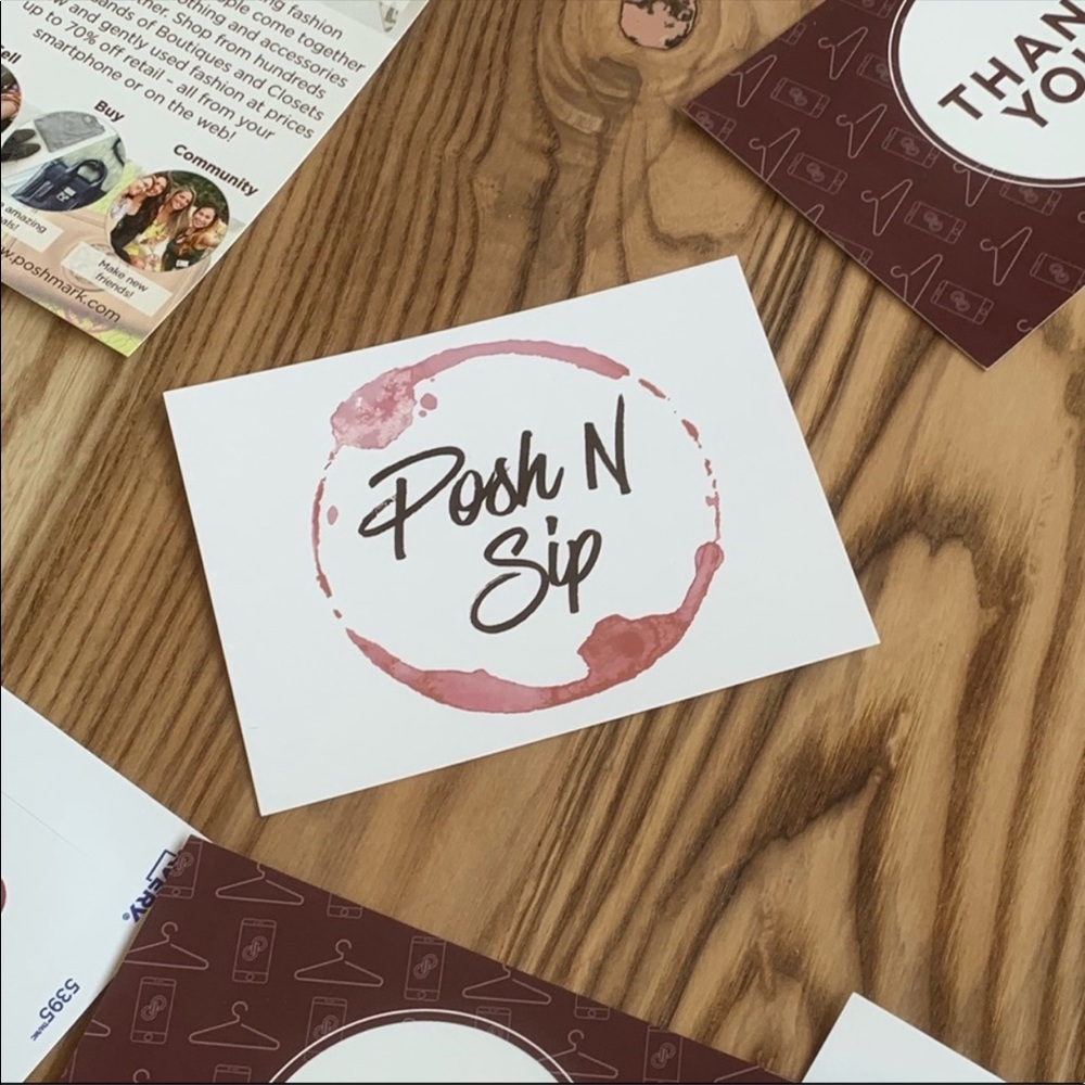 Posh N Sip Favors for TX Party